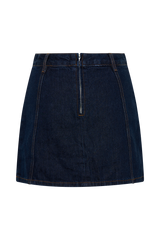 Rosalyn Mini Denim Skort - Indigo Blue