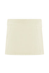 Fallon Denim Micro Mini Skort - Stone Wash