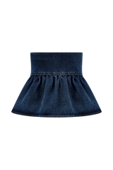 Pauline Strapless Denim Top - 90'S Blue