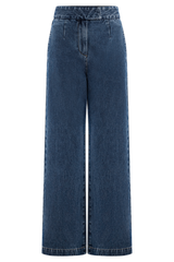 Rayne Wide Leg Denim Jeans - 90'S Blue