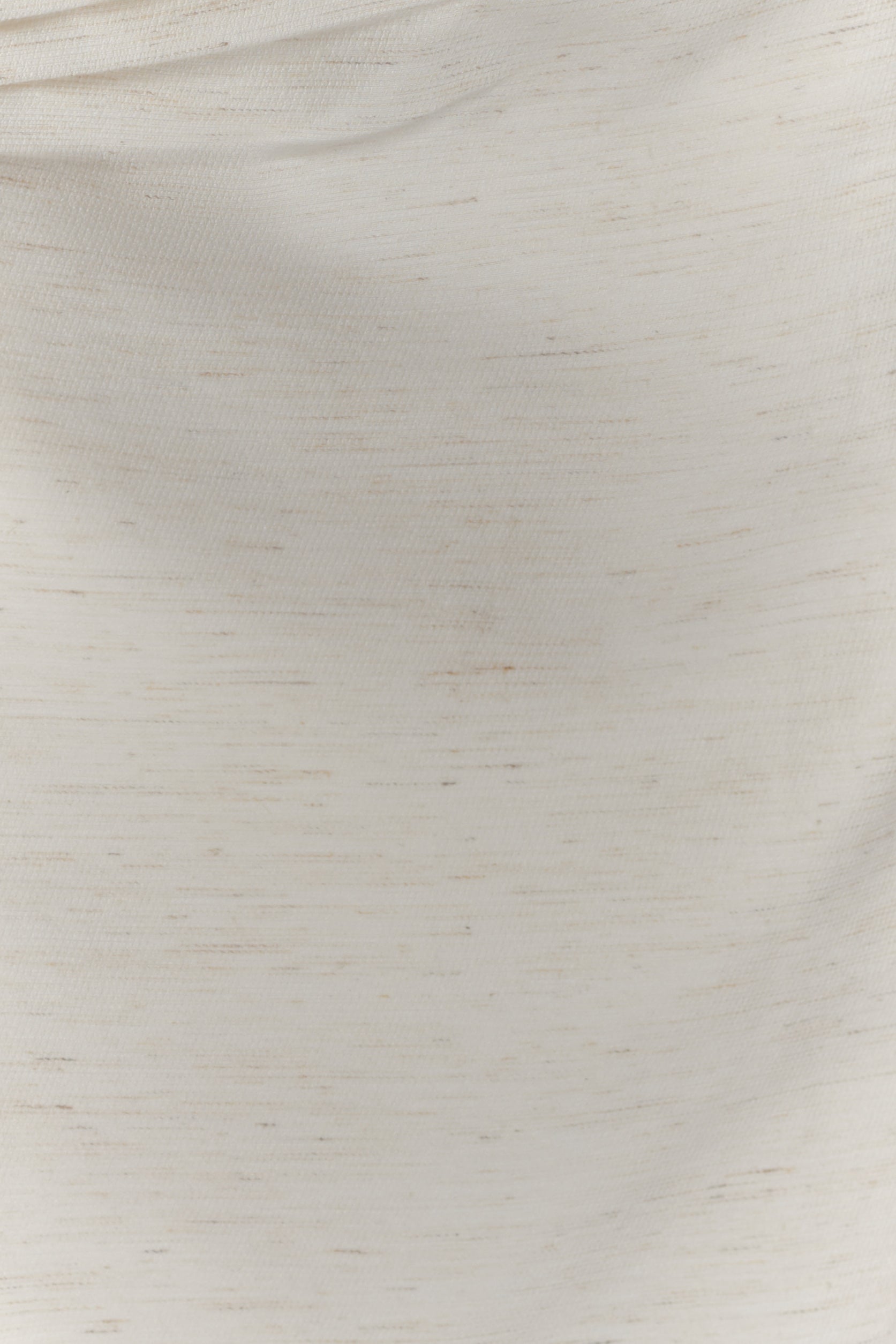 Steph Strapless Linen Mini Dress - White